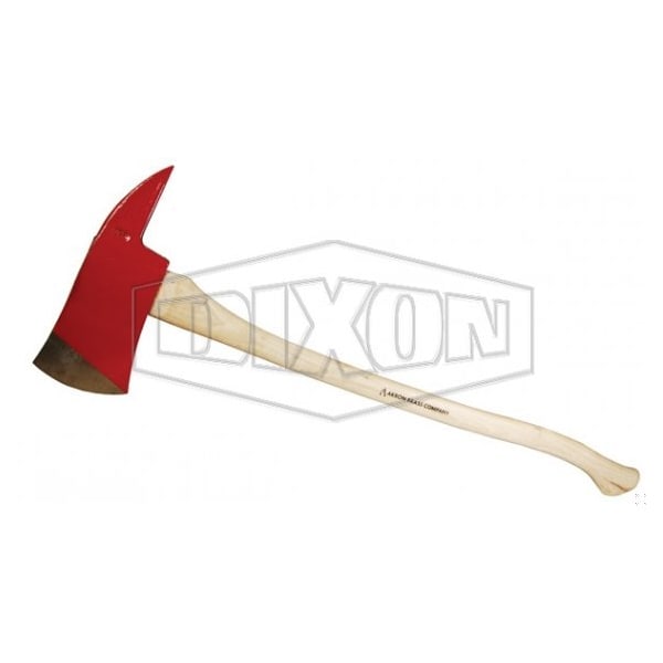 Fire Axe, No 6 Pick Head, 36 in L Hickory Wood Handle